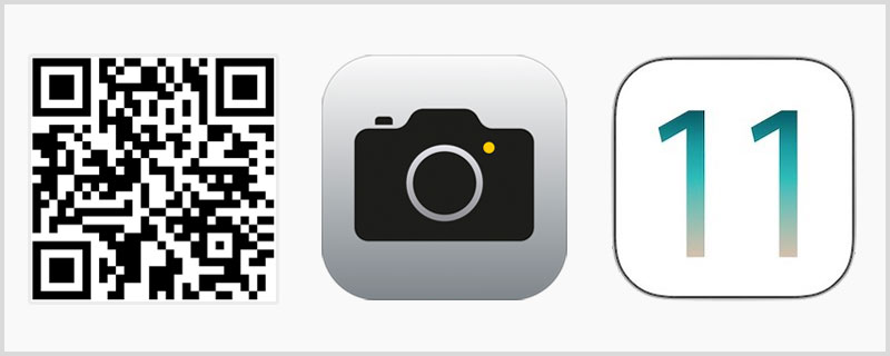 Scan QR Code iPhone/iPad Camera Application – iOS 11